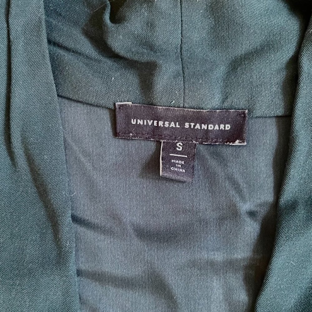 SOLD Universal Standard Green Viscose Sleeveless Tunic Shirt Women's Size Small - Picture 2 of 6